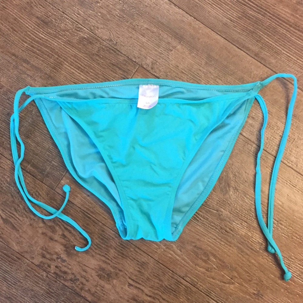 NWOT Teal Xhilaration bikini bottom